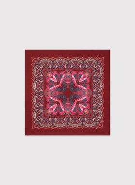 Vyšninė kišeninė nosinaitė peislio raštu