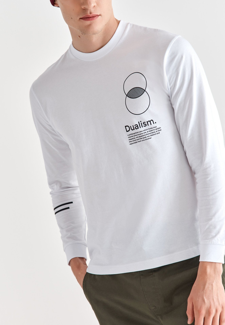 Marškinėliai ilgomis rankovėmis M21WF-TL-049-B