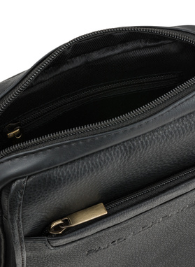 Mažas odinis vyriškas krepšys su diržu