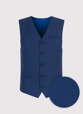 Tamsiai mėlyna elegantiška vyriška liemenė