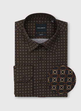 Rudi raštuoti marškiniai