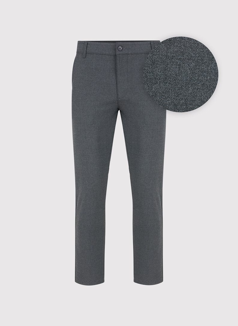 Grafito spalvos vyriškos kelnės