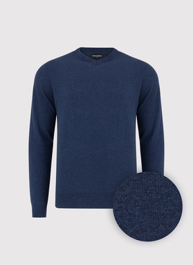 Vyriškas megztinis V apykakle