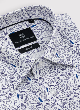 Vyriški marškiniai PANCHO PPLM9-1X-611-X