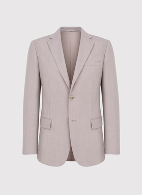 Lygus rožinis vyriškas kostiumas