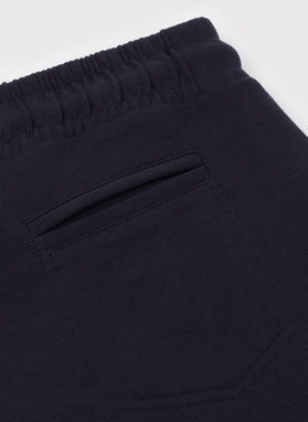 Tamsiai mėlynos treninginės kelnės