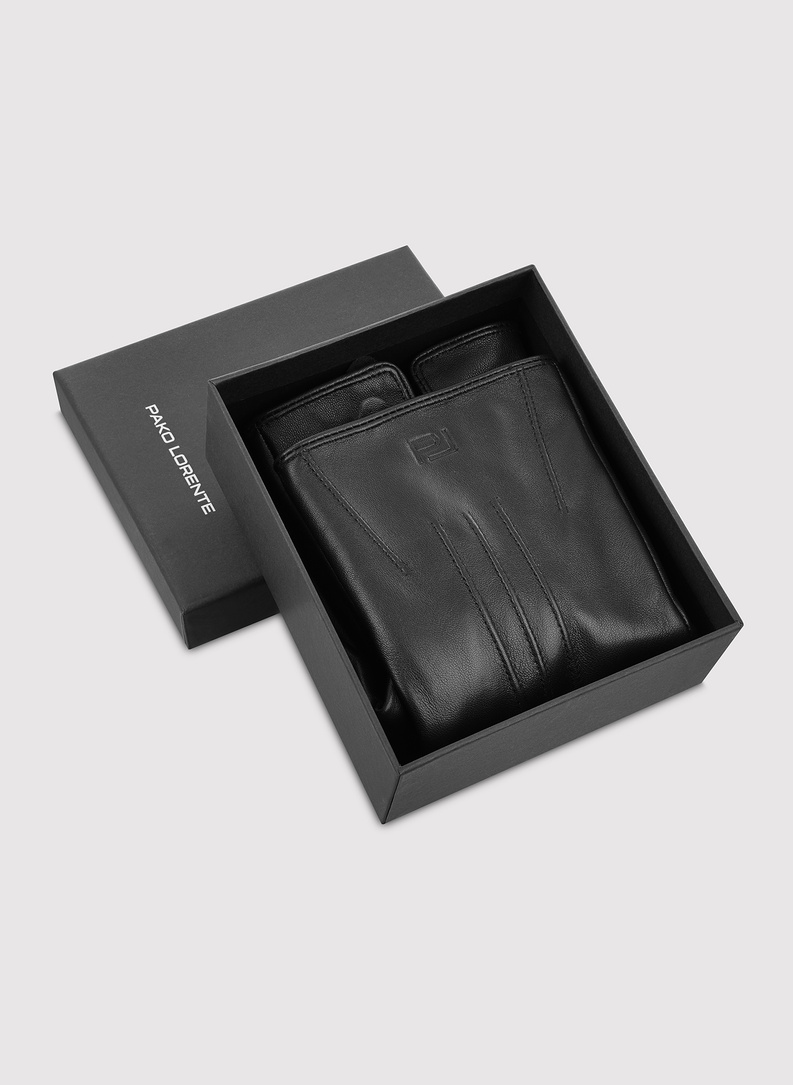 Vyriškos odinės pirštinės