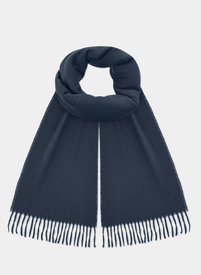 Tamsiai mėlynas vyriškas šalikas