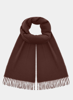 Rudas vyriškas šalikas