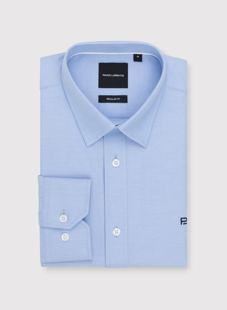 Mėlyni vyriški marškiniai