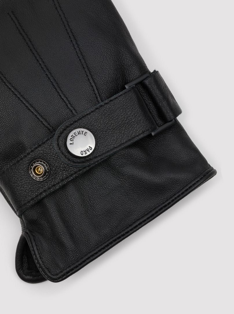 Elegantiškos odinės vyriškos pirštinės