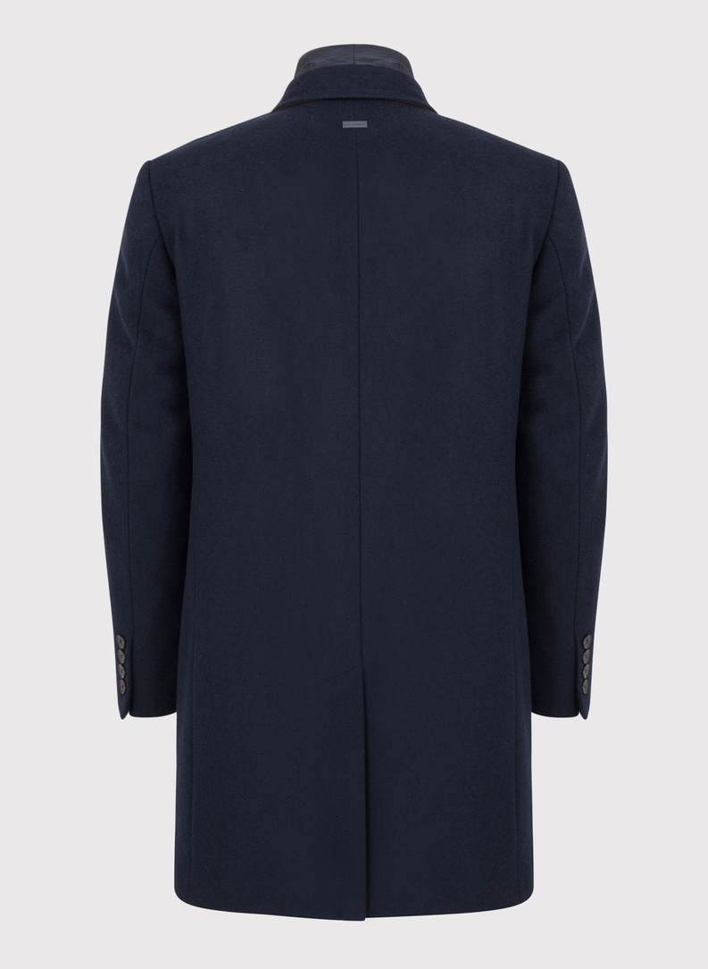 Tamsiai mėlynas vyriškas lietpaltis P22WF-7X-009-G-0