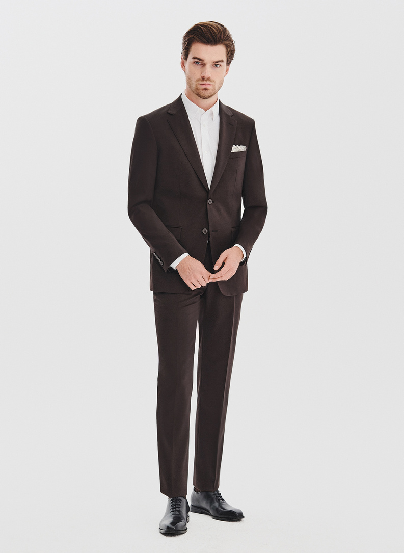 Rudos kostiuminės kelnės