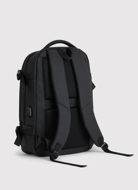 Juoda vyriškas kuprinė