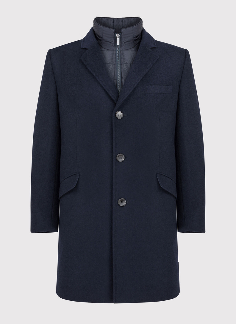 Tamsiai mėlynas vyriškas lietpaltis P22WF-7X-009-G-0