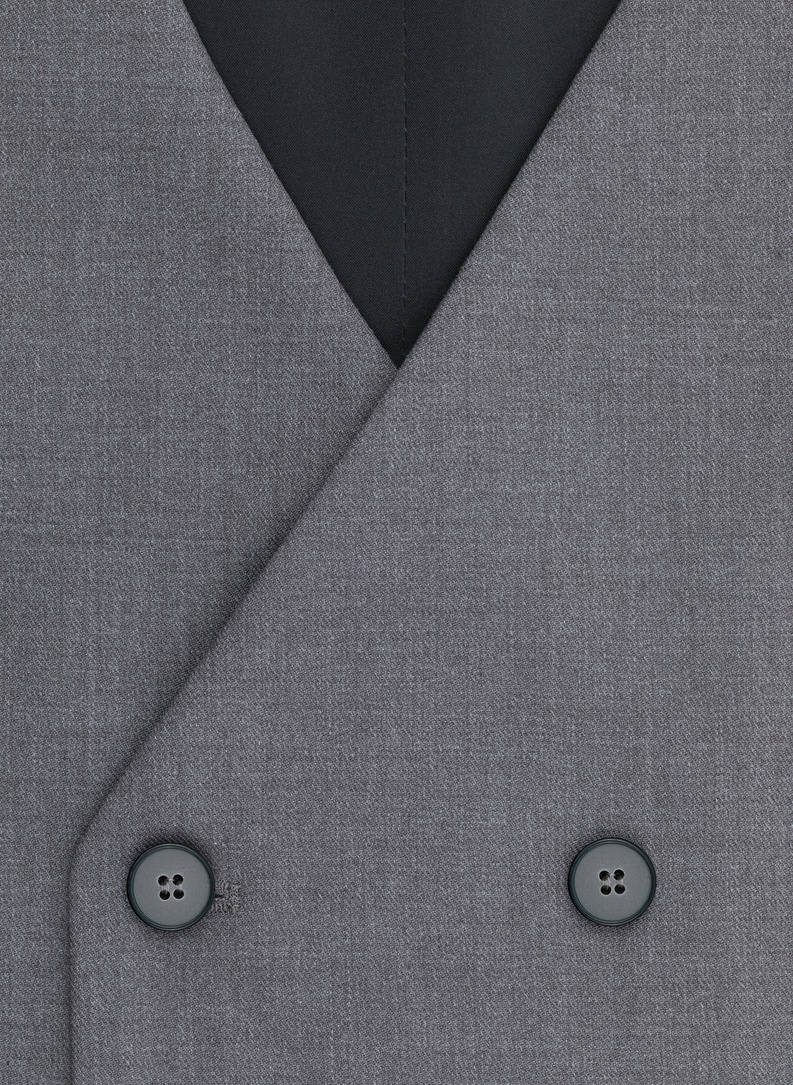 Pilka dvieilė vyriška liemenė