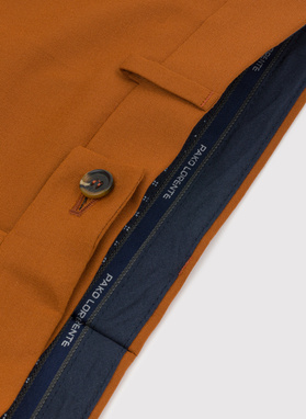 Oranžinės kostiuminės kelnės P22SF-6G-021-P-S