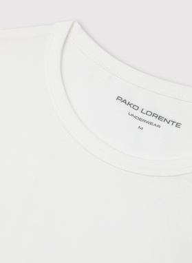 Baltai juoda vyriška pižama su medvilne