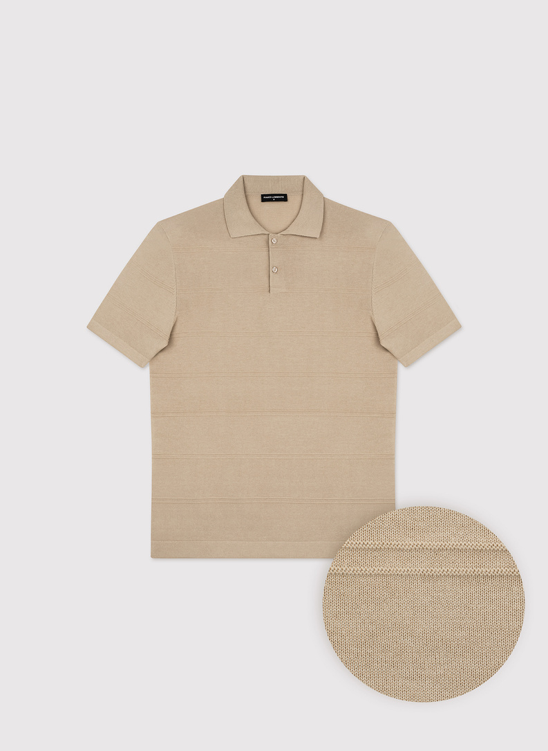 Megztinis polo marškinėliai