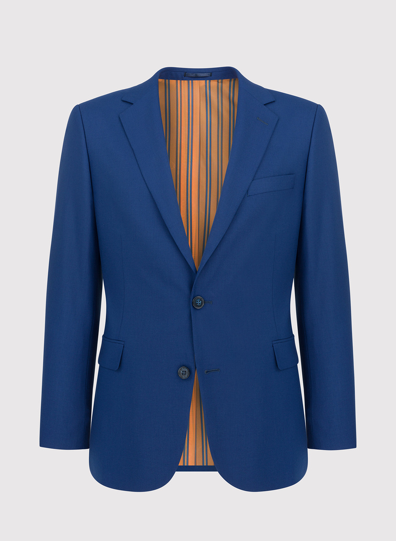 Tamsiai mėlynas kostiuminis švarkas P22SF-3G-019-G-S