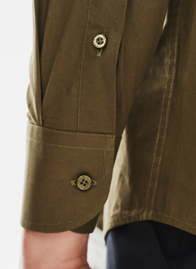 Alyvmedžio spalvos vyriški marškiniai ilgomis rankovėmis