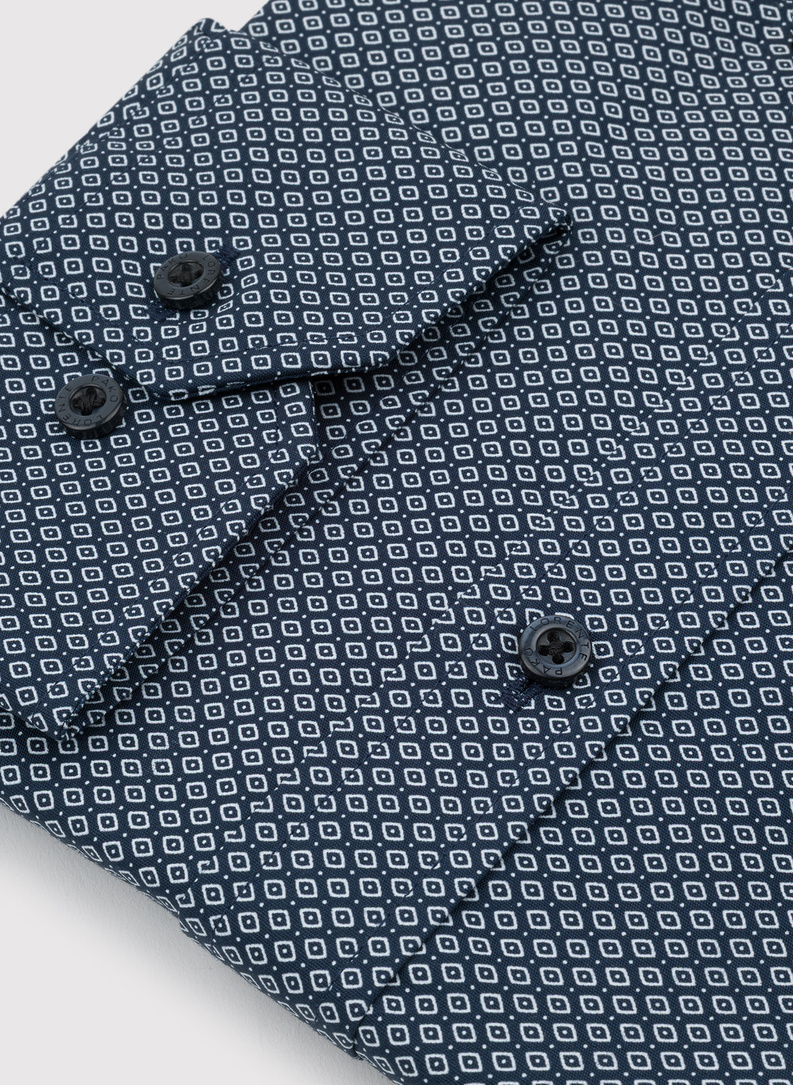 Medvilniniai marškiniai su mikroraštu