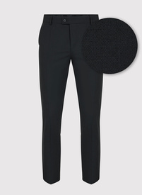 Juodos spalvos kostiuminės kelnės