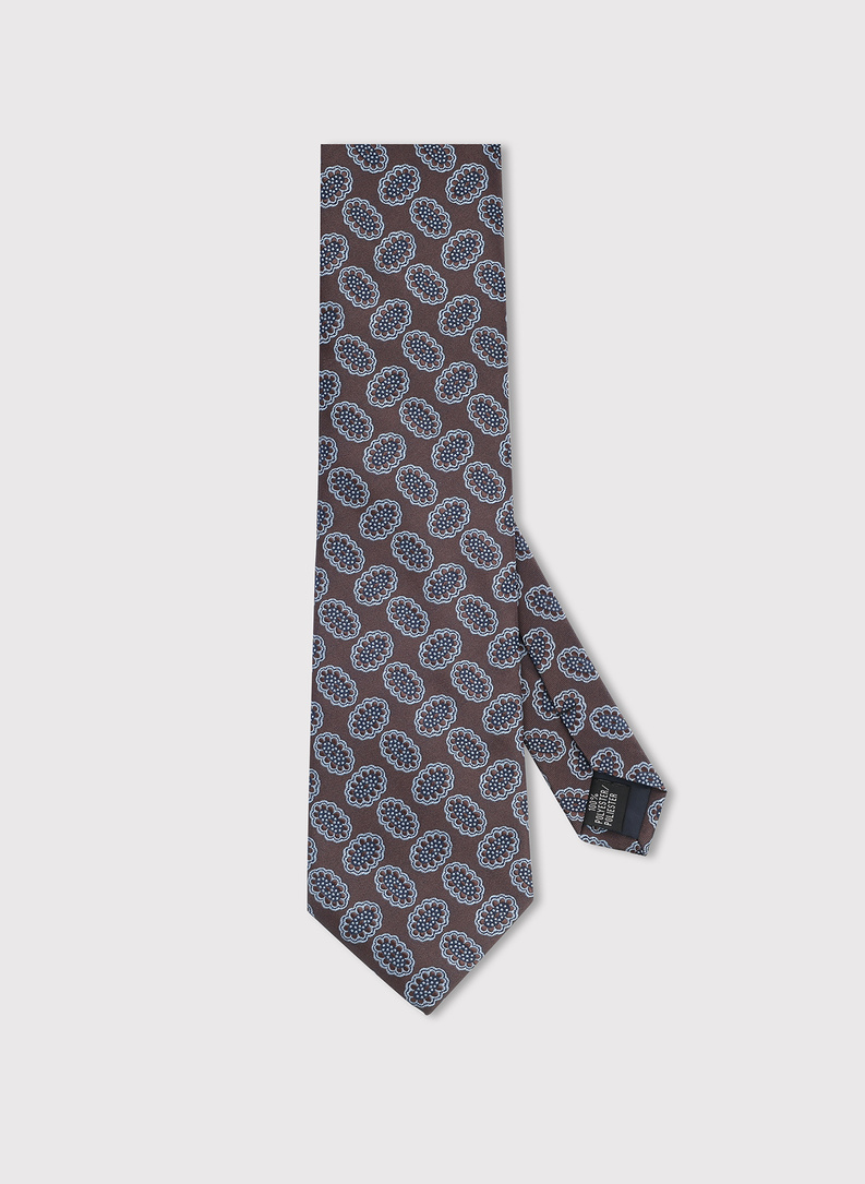 Rudas vyriškas kaklaraištis