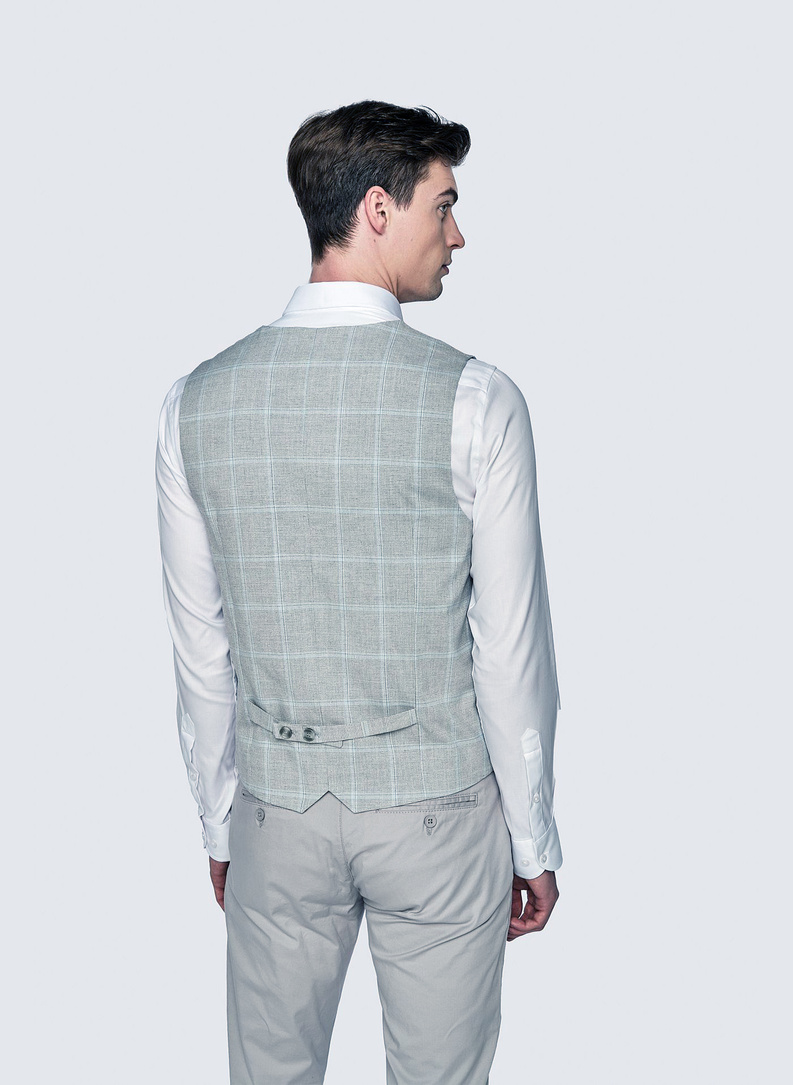 Pilka languota vyriška liemenė