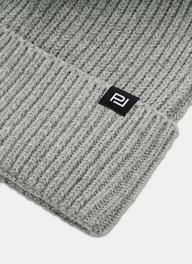 Pilka medvilninė vyriška kepurė