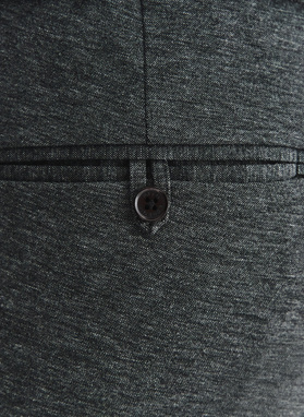 Pilkos vyriškos laisvalaikio kelnės