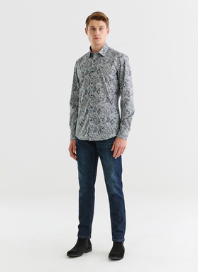 Vyriški marškiniai peislio raštu P23WN-1X-016-X-S