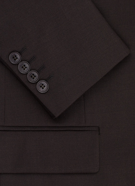 Rudas kostiuminis švarkas