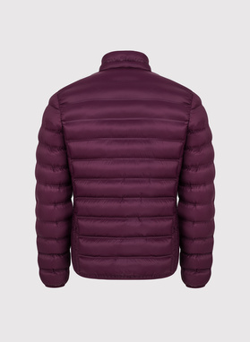 Vyšninės spalvos trumpa dygsniuota striukė