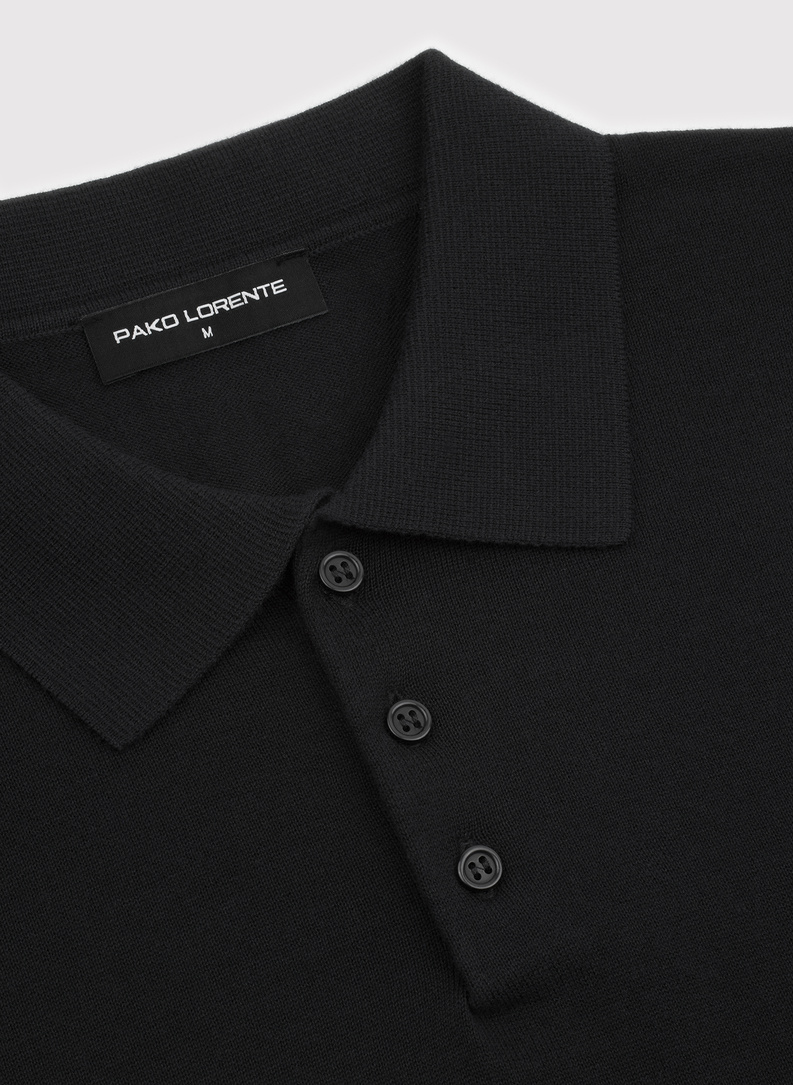 Megztinis polo marškinėliai