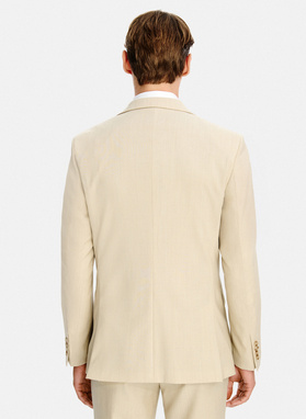 Vyriškas smėlio spalvos švarkas