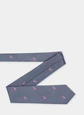 Pilkas vyriškas kaklaraištis P21WF-KX-276-S-0