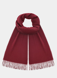 Tamsiai raudonas vyriškas šalikas