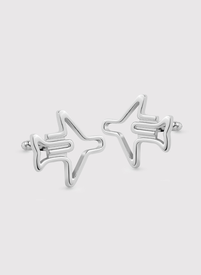 Lėktuvų formos rankogalių sąsagos