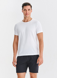 Baltai juoda vyriška pižama su medvilne