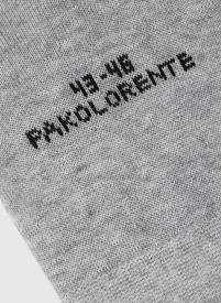 Trejų vyriškų pilkų pėdučių pakuotė