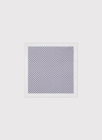 Balta kišeninė nosinaitė mikroraštu