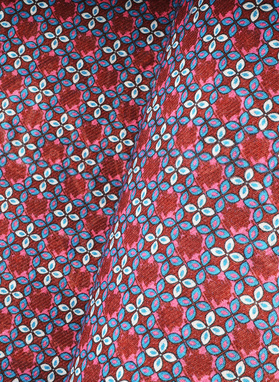 Dvipusė vyriška kišeninė nosinaitė peislio raštu