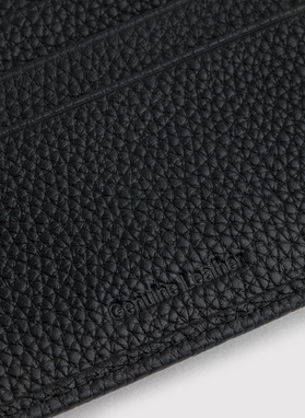 Juoda odinė vyriška piniginė