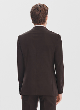 Rudas kostiuminis švarkas