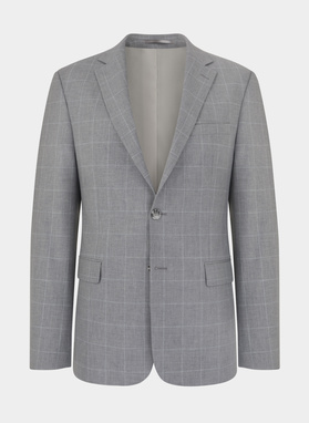 Pilkas kostiuminis švarkas P22SF-3G-009-S-S