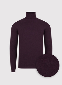 Violetinės spalvos vyriškas golfas