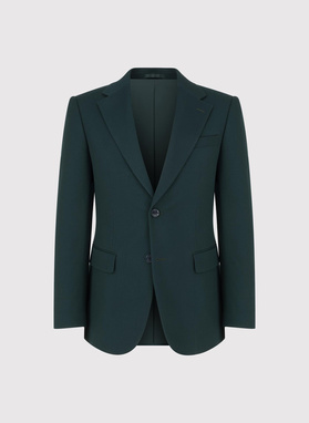 Žalias kostiuminis švarkas