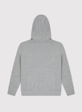 Pilkos spalvos sagstomas treninginis bluzonas