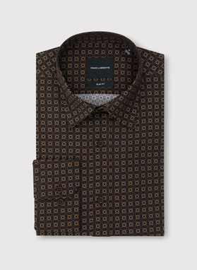 Rudi raštuoti marškiniai